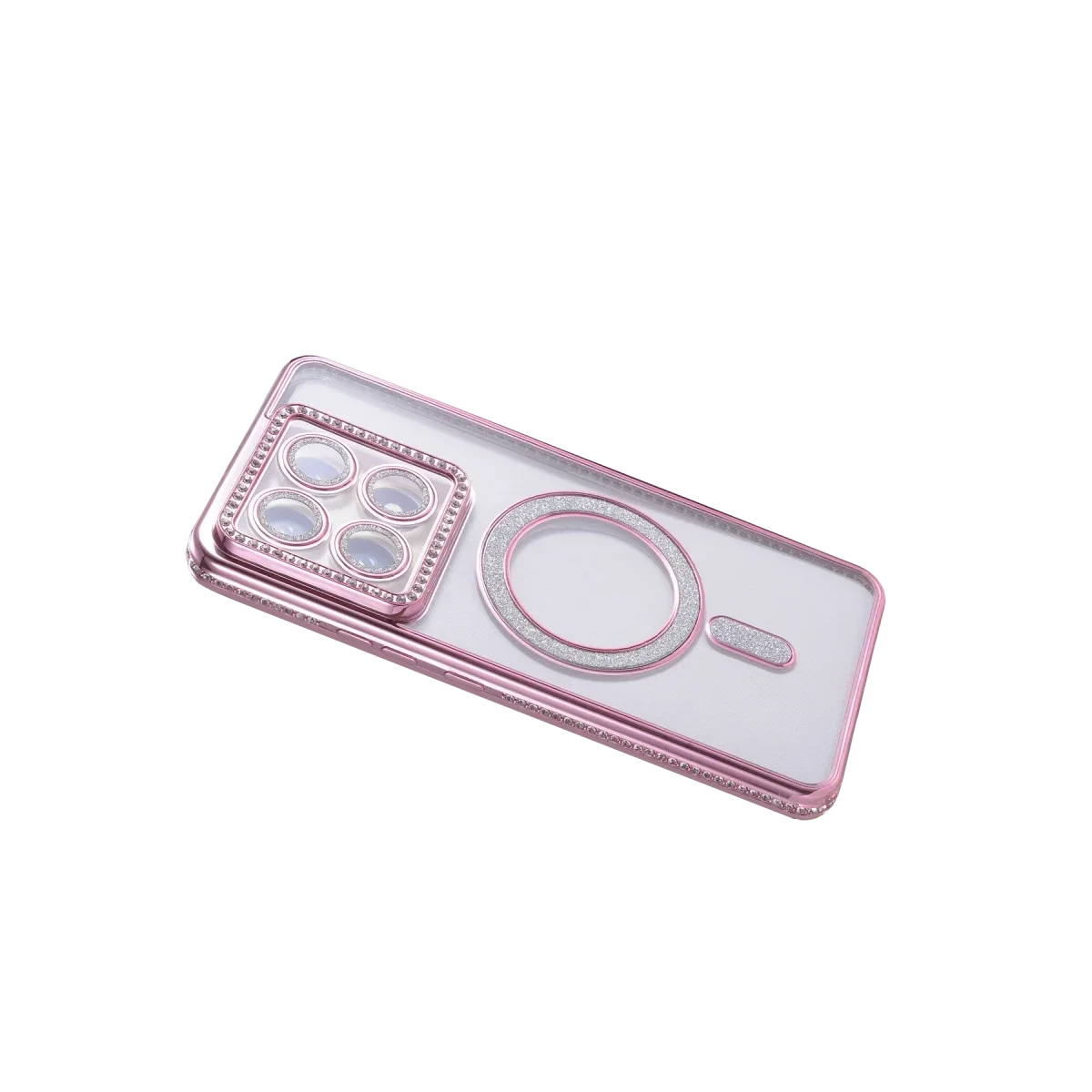 Xiaomi Mi 14T Pro Joke Simli Magneticsafe Kılıf - Pembe görsel 4