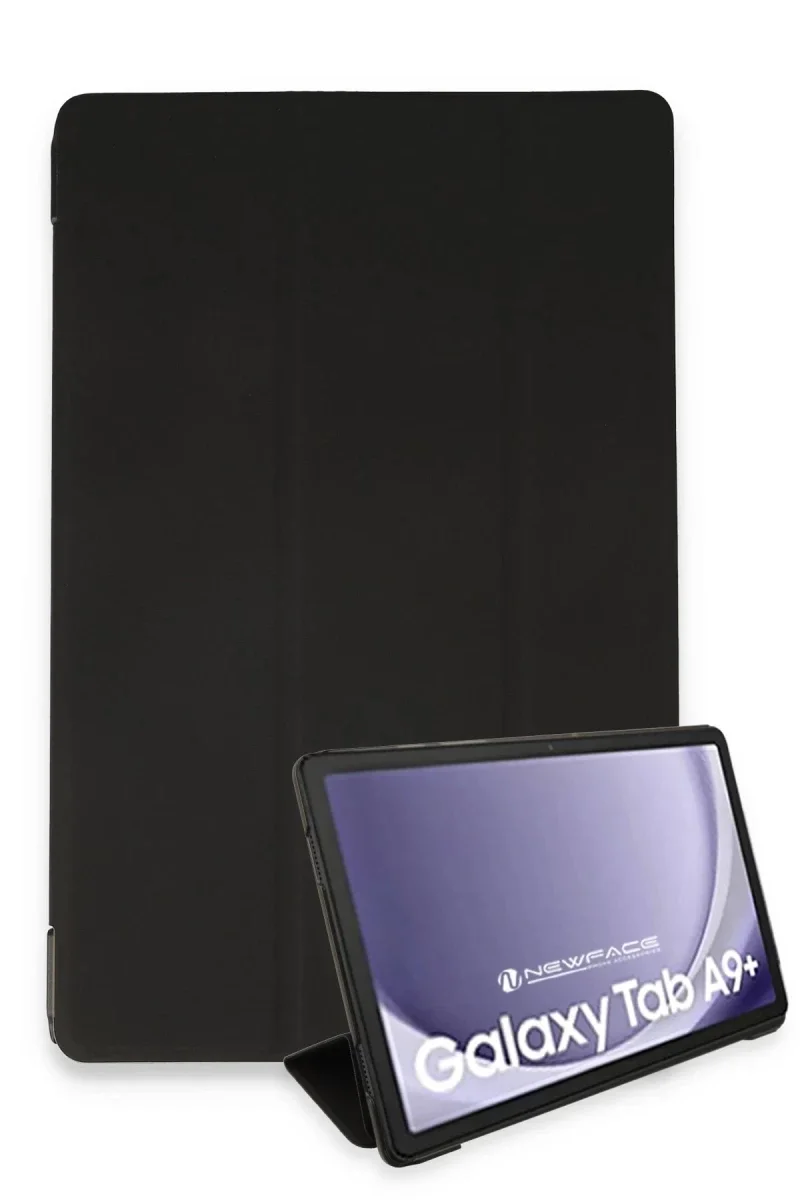 Samsung Galaxy Tab A9 Plus Kılıf Tablet Smart Kılıf - Siyah