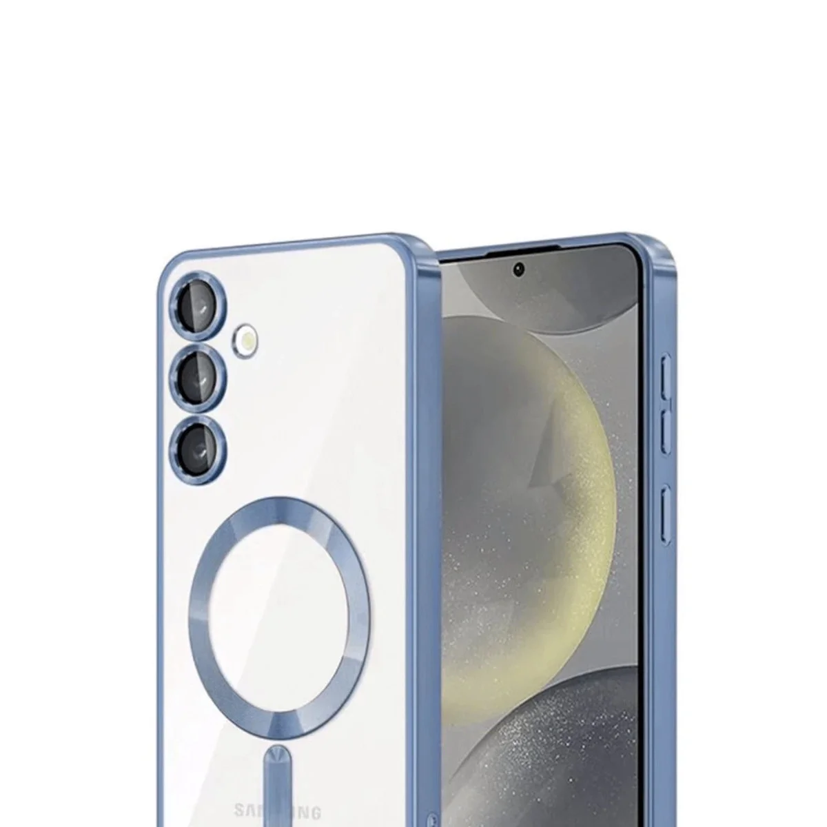 Samsung Galaxy A55 5g Kross Magneticsafe Kapak - Sierra Blue görsel 2