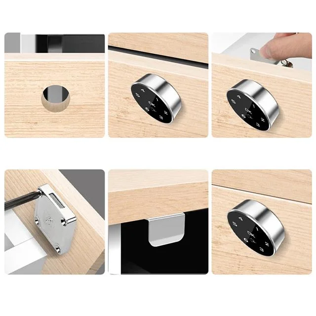 PM-26730 Çekmece Dolap Kilidi Dijital Numaralı Standart görsel 3