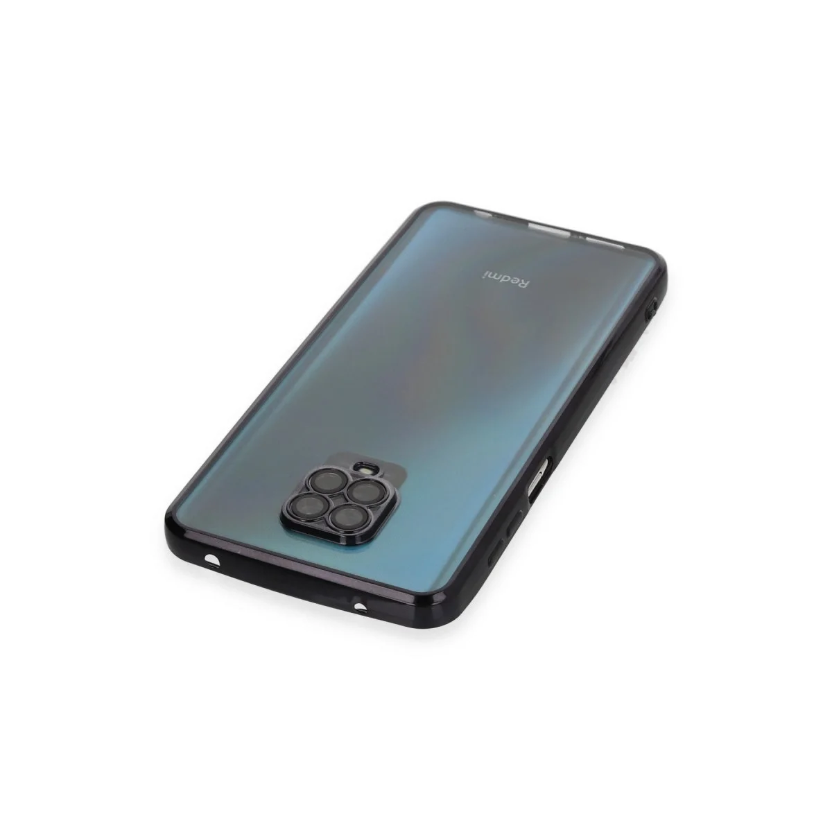 Xiaomi Redmi Note 9 Pro Kılıf Razer Lensli Silikon - Siyah görsel 3