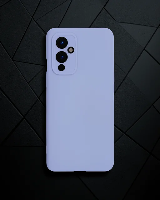 One Plus 9 Kılıf Nano İçi Kadife Silikon - Lila