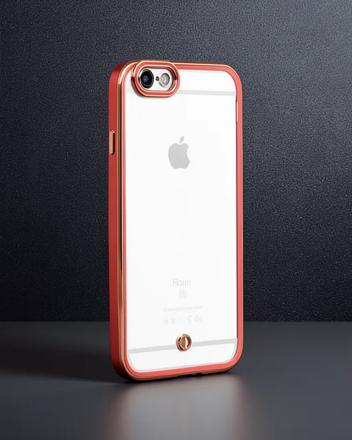 Apple İphone 6 Kılıf Liva Lens Silikon - Kırmızı
