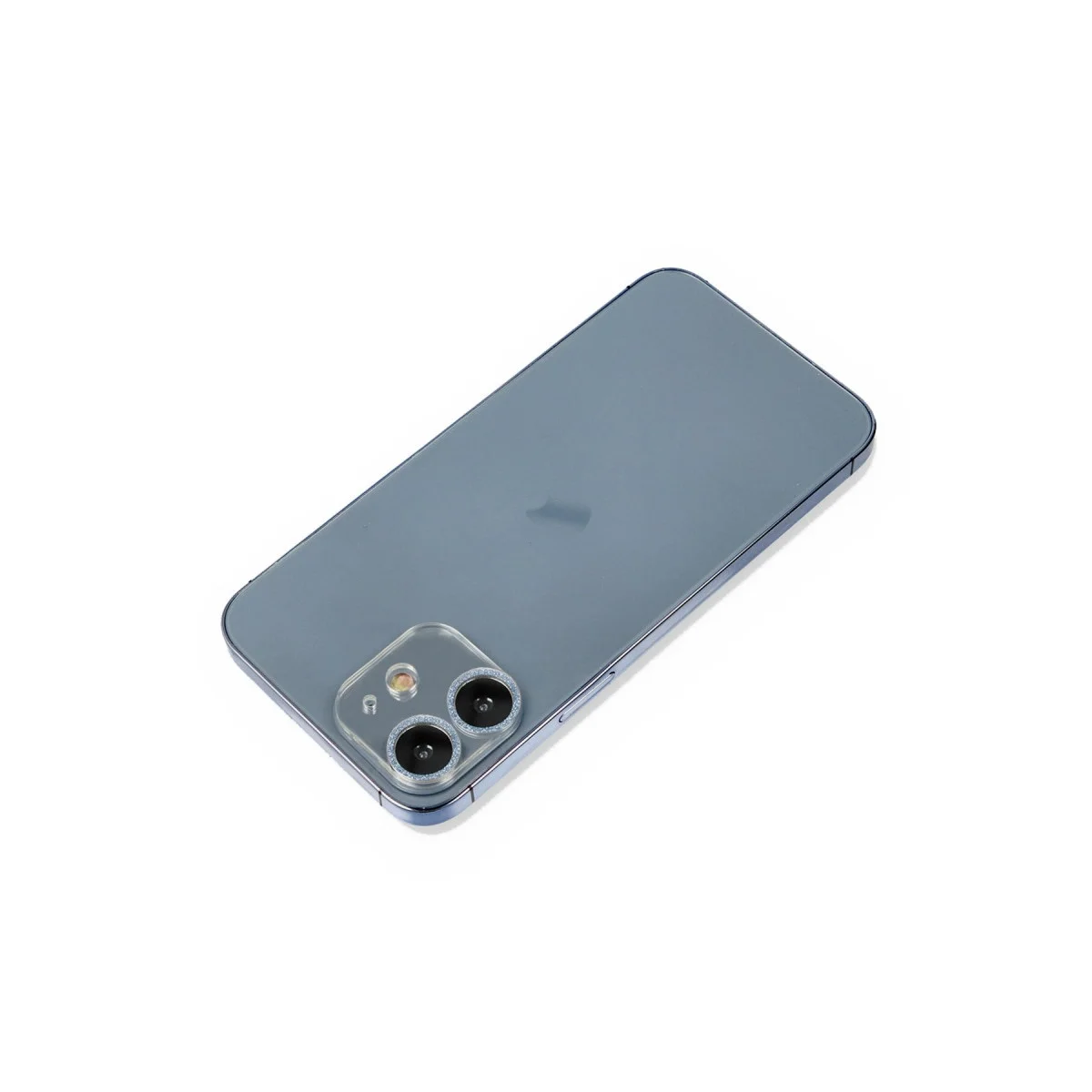 Apple İphone 12 Mini Shine Kamera Lens Koruma Cam - Sierra Blue