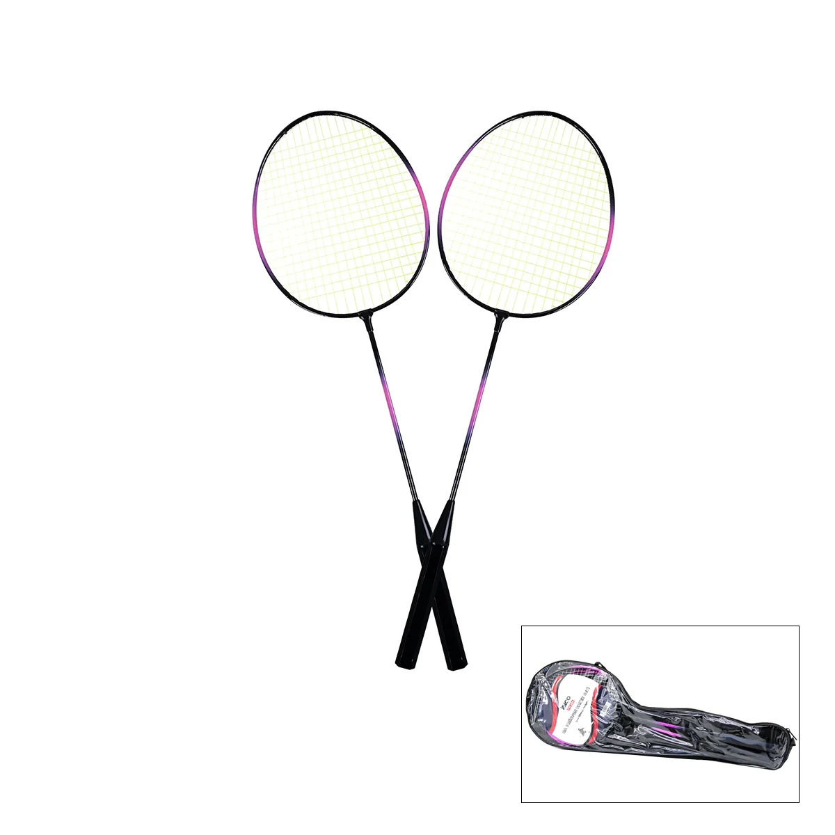 Çantalı badminton raket görsel 3