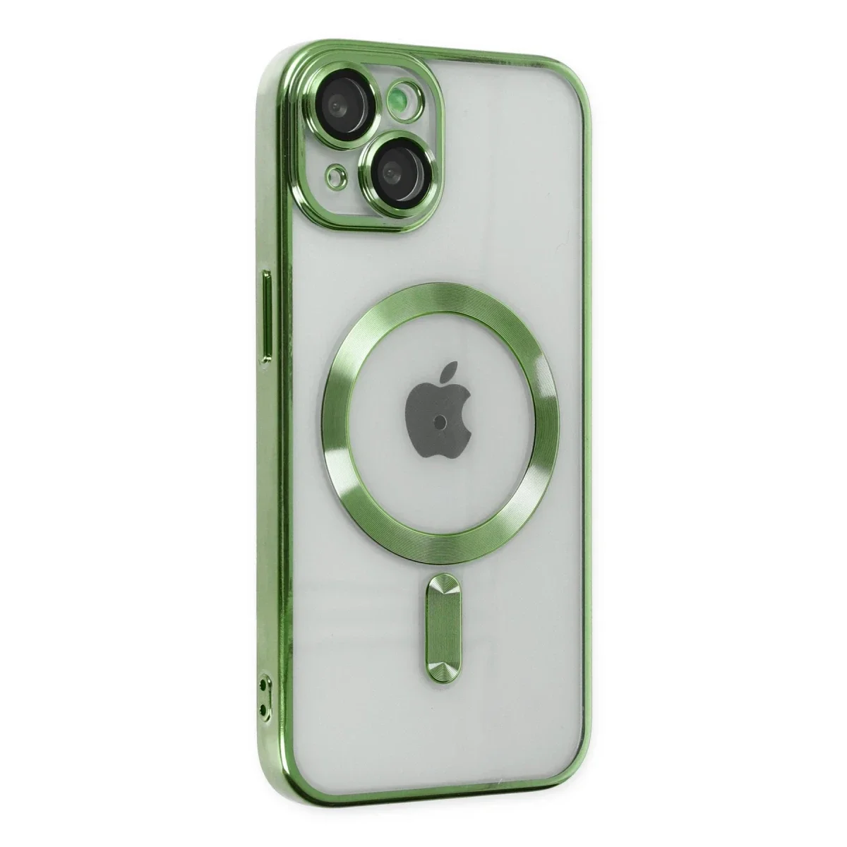Apple iPhone 14 Kılıf Kross Magneticsafe Kapak - Koyu Yeşil görsel 2