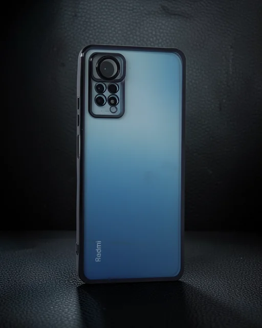 Xiaomi Redmi Note 11 Pro Kılıf Razer Lensli Silikon - Siyah