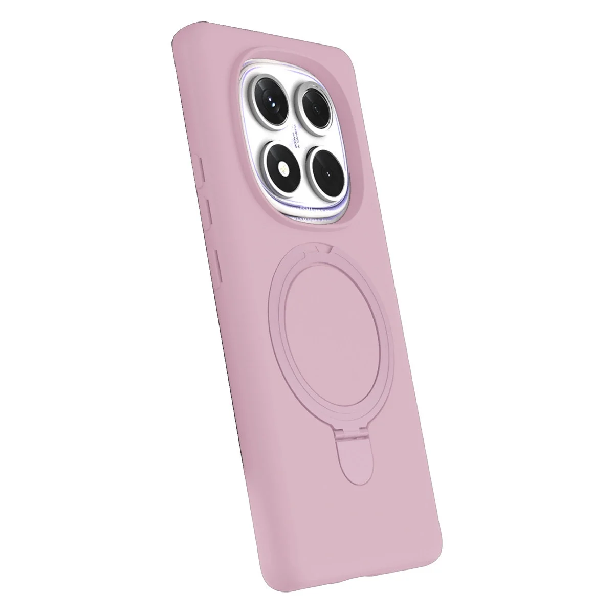 Xiao Red Note 14 Pro 5g Regal Magsafe Standlı Kapak - Açık Pembe görsel 3
