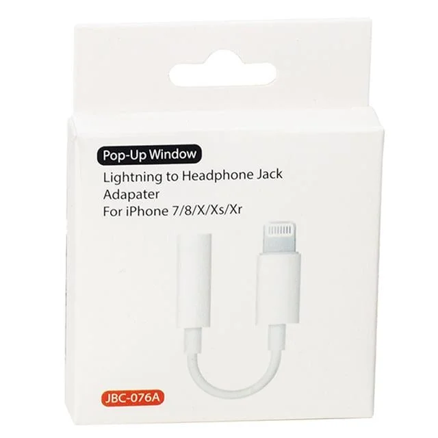 iPhone Lightning To Kulaklık Jack Çevirici Kablo JBC-076A görsel 2