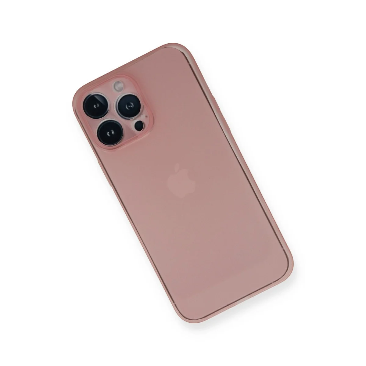 Apple İphone 14 Pro Kılıf Pp Ultra İnce Kapak - Pembe görsel 2
