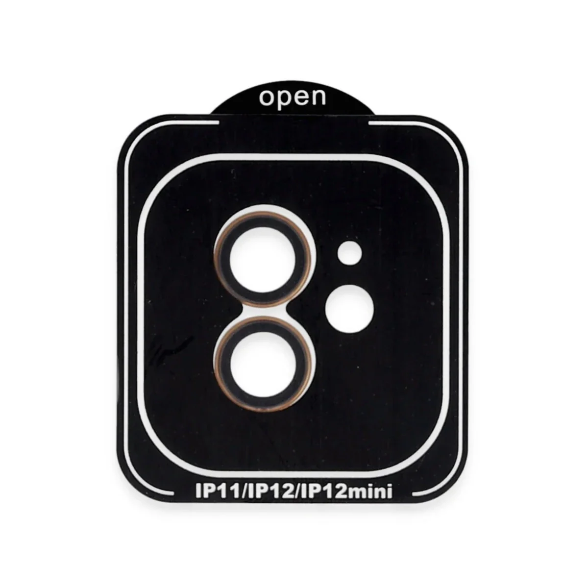 Joko Apple iPhone 11 PVD Metal Kamera Lens - Turuncu