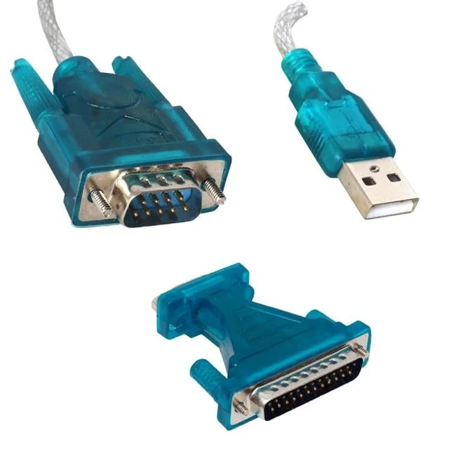 V1.0 Kablolu USB To RS232 Çevirici