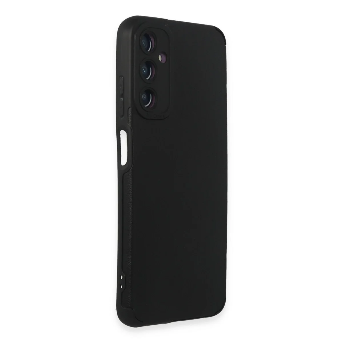 Samsung Galaxy A05s Kılıf Loop Deri Silikon - Siyah görsel 2