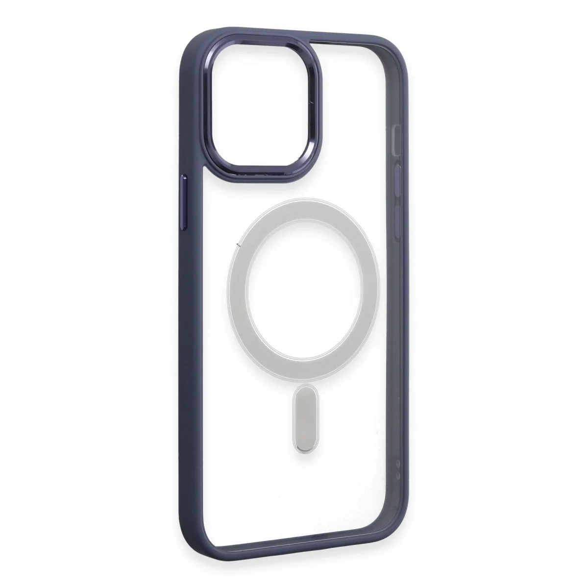 Apple İphone 15 Pro Max Kılıf Room Magneticsafe Silikon - Sierra Blue görsel 4