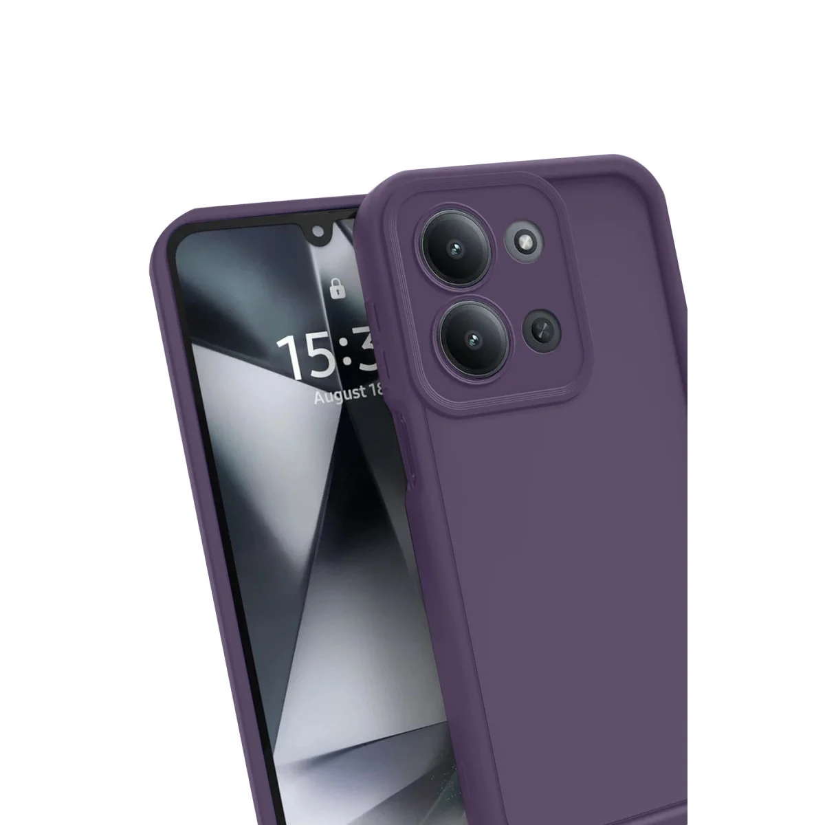 Xiaomi Redmi 15c 4g Viera Silikon - Mürdüm görsel 3