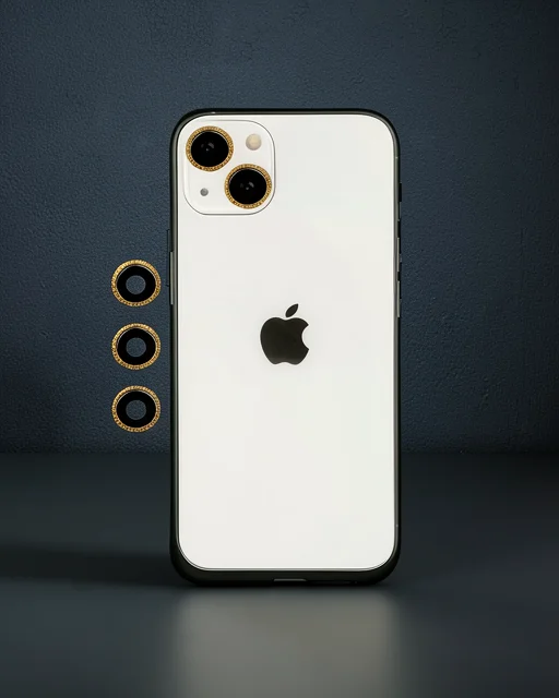 Apple İphone 14 Shine Kamera Lens - Gold