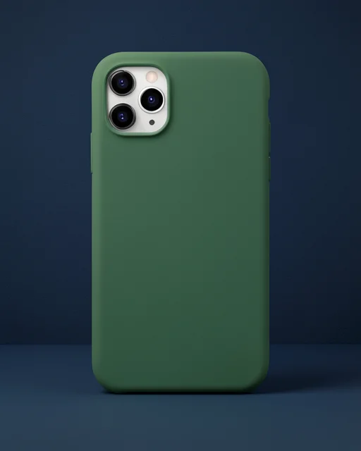 Apple İphone 11 Pro Kılıf Lansman Legant Silikon - Koyu Yeşil