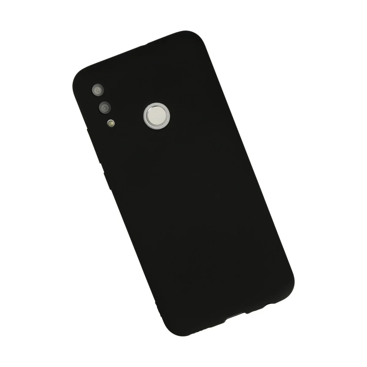 Huawei P Smart 2019 Kılıf Nano İçi Kadife Silikon - Siyah görsel 2