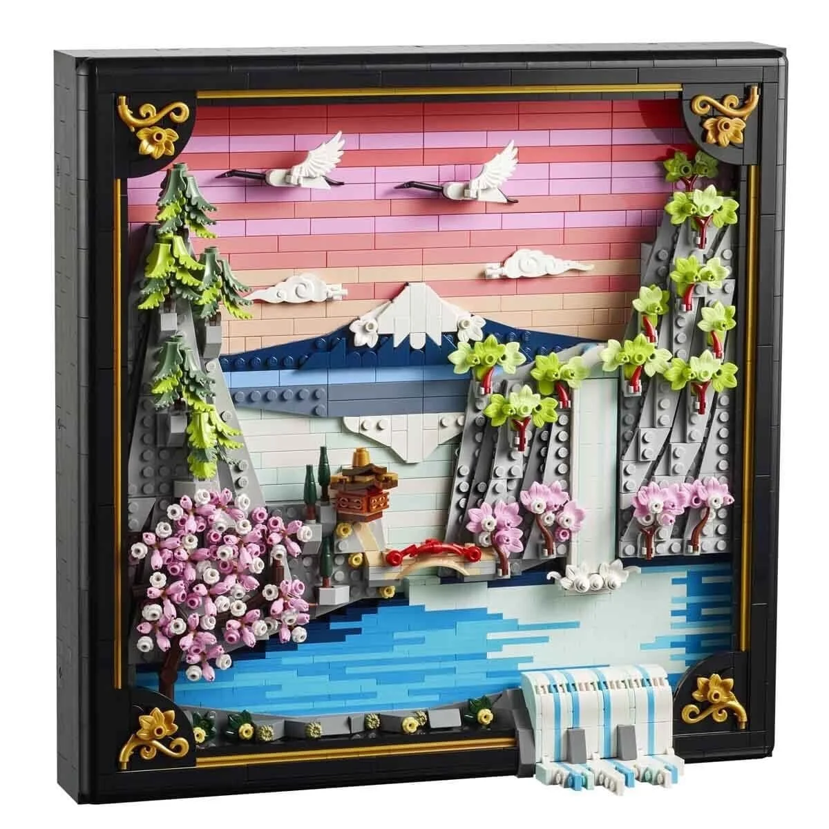 31218 Lego Art Japon Kiraz Çiçeği Manzarası 1892 parça +18 yaş görsel 3