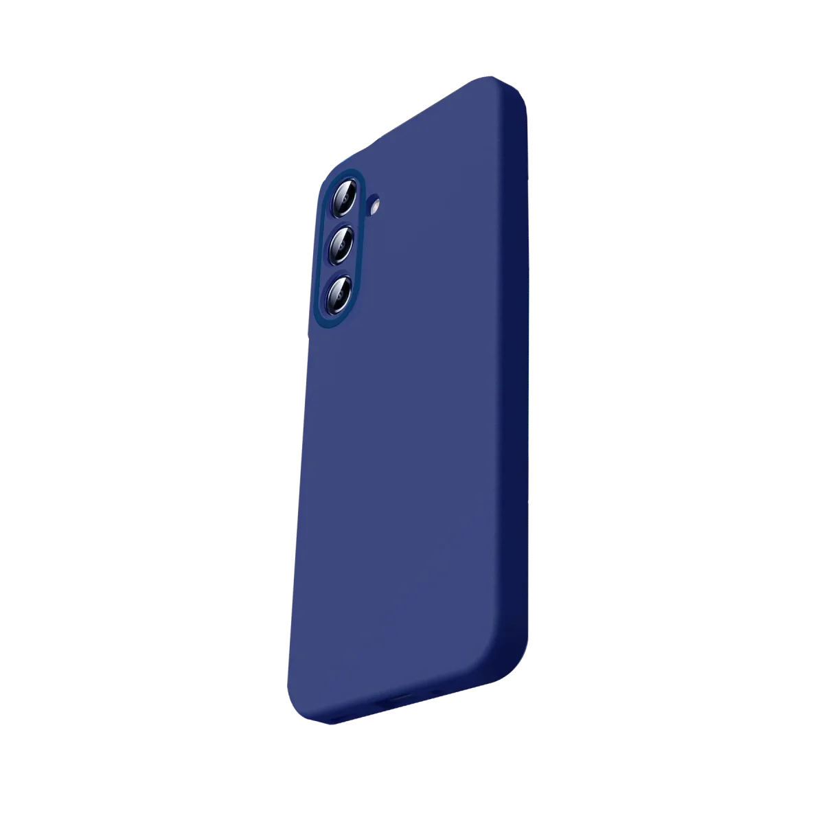 Samsung Galaxy A57 5G Nano içi Kadife Silikon - Lacivert görsel 3