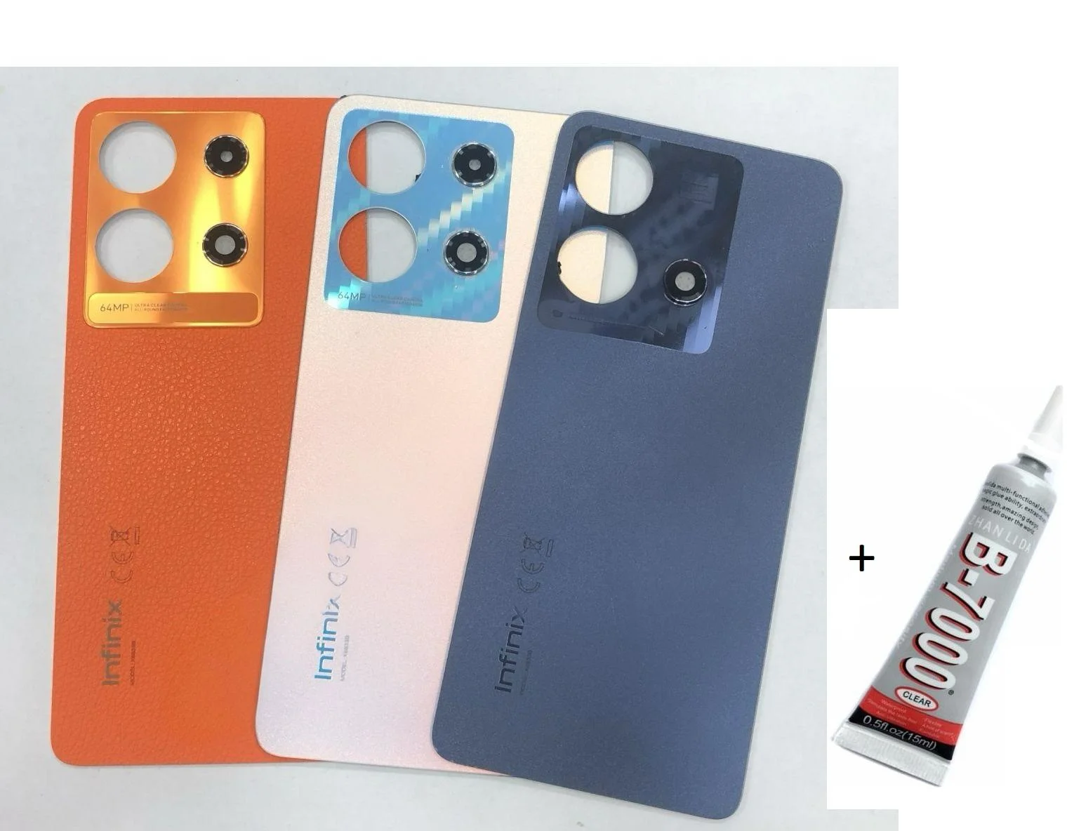 İNFİNİX NOTE 30 Arka Batarya Pil Kapağı MAVİ (B700 görsel 2