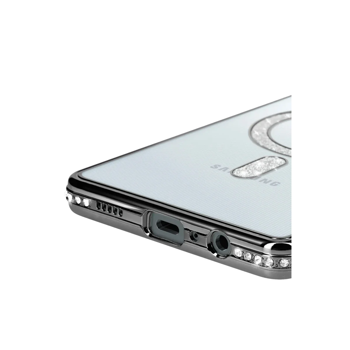 Samsung Galaxy A06 Joke Simli Magneticsafe Kılıf - Siyah görsel 4