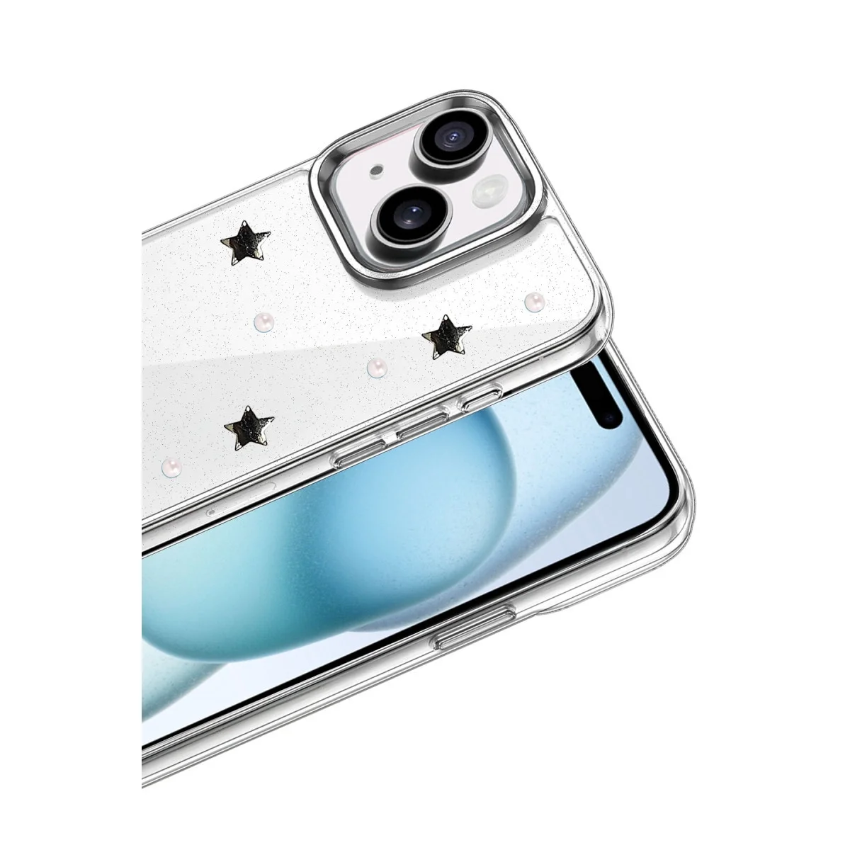 Apple İphone 15 Fiyonk Desenli Kapak - Desen 7 görsel 2
