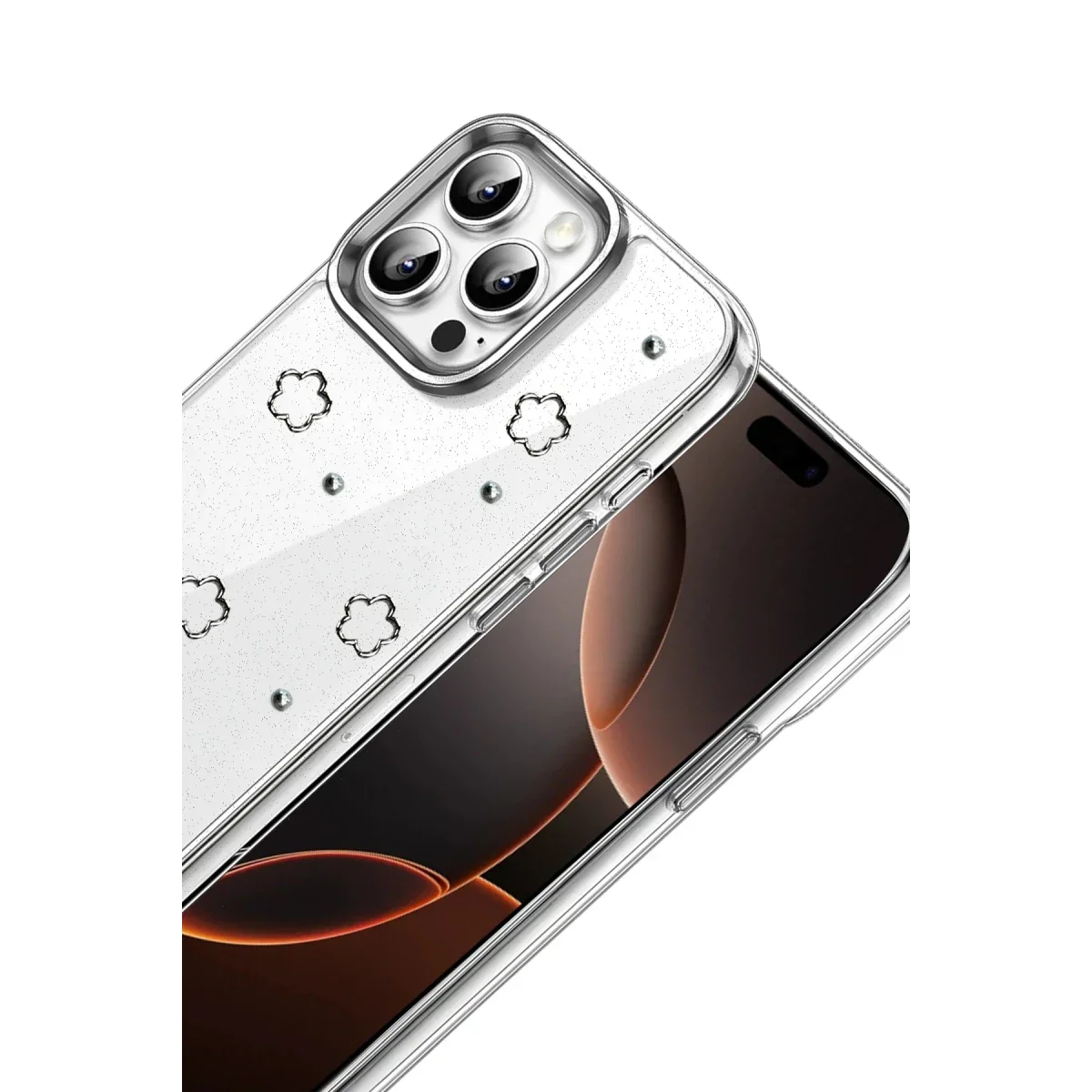Apple iPhone 15 Pro Fiyonk Desenli Kapak - Desen 2 görsel 2