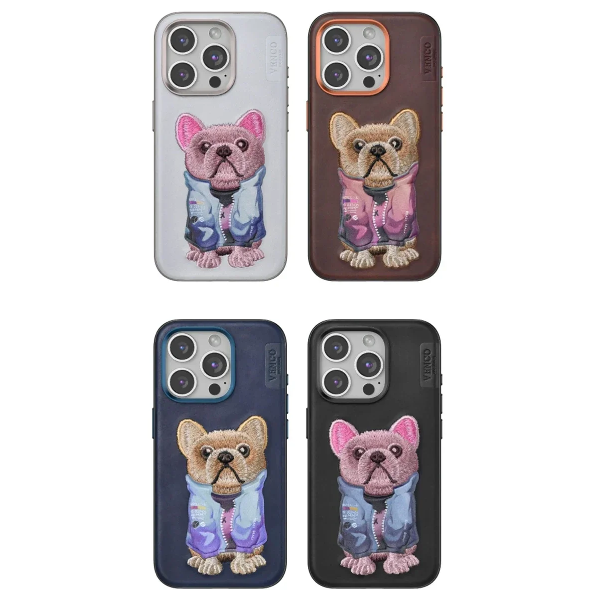 Venco Apple iPhone 11 Cute Desenli Kapak - Siyah görsel 2