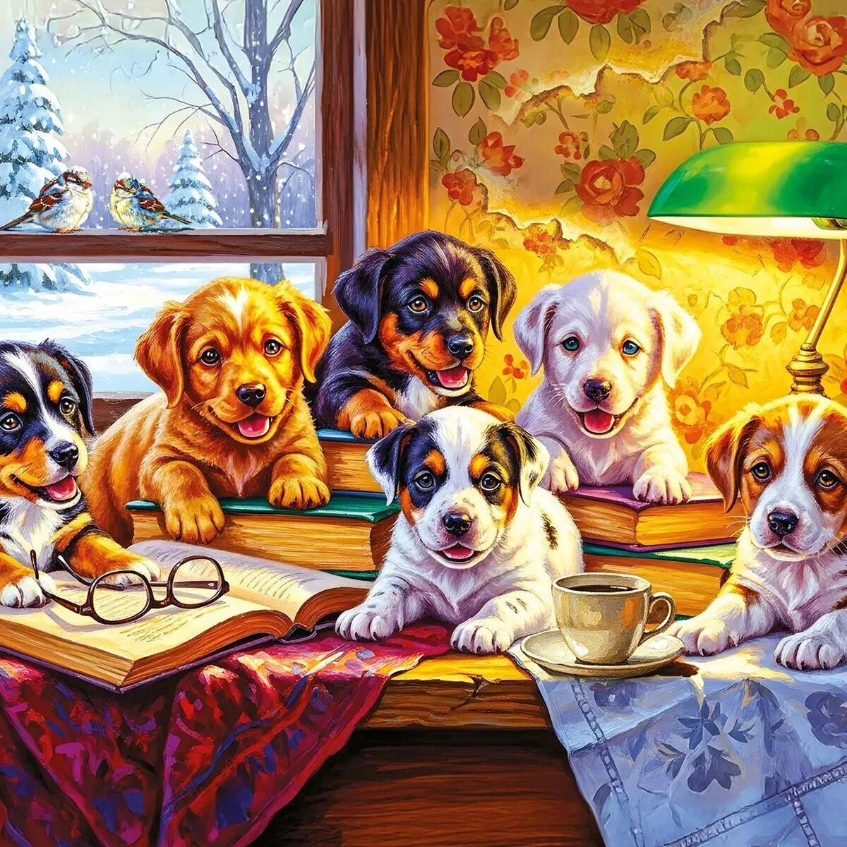 20091 Puzzle 500 Little Paws görsel 2