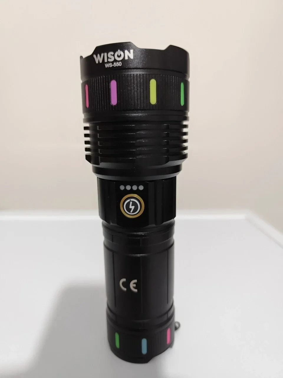 Ws-550 30w 3000 Lümen Zoomlu Profosyonel El Feneri görsel 3