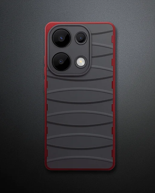 Xiaomi Redmi Note 13 Pro 4g Kılıf Bibercas Silikon Kapak - Koyu Yeşil
