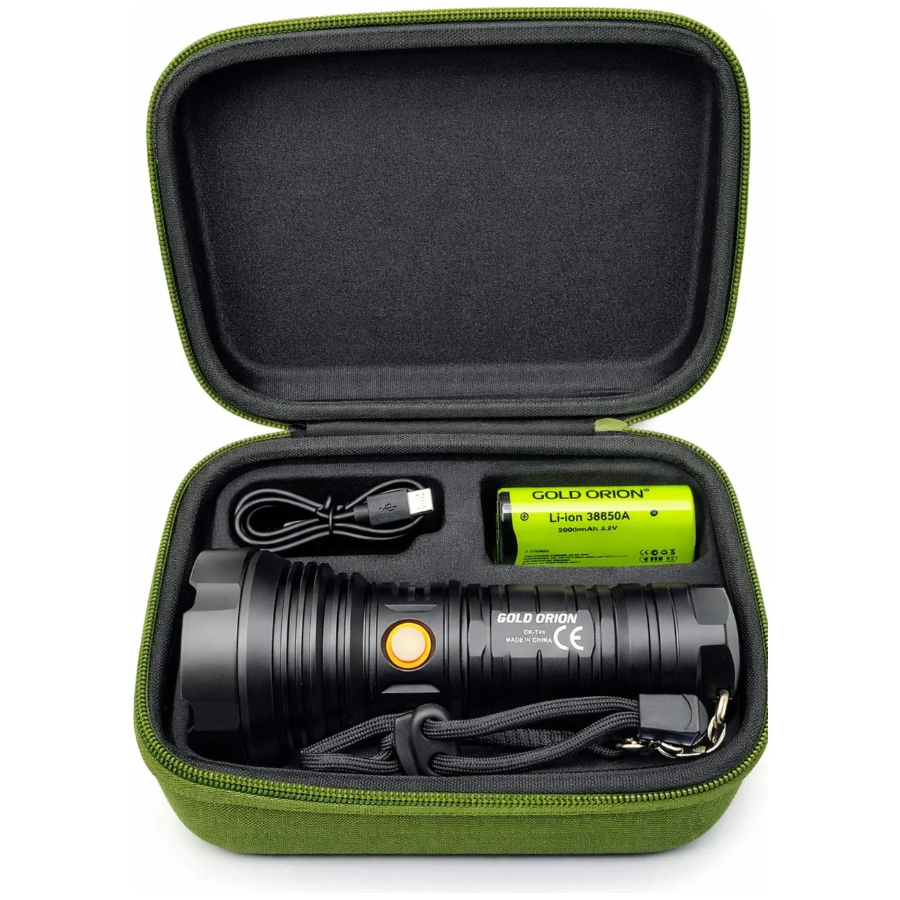 OR-T40 100W 5000 Lümen LED Şarjlı El Feneri görsel 3