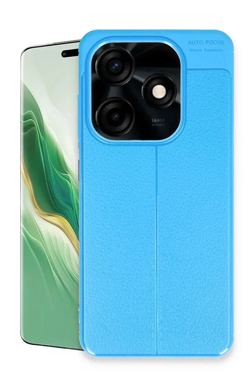 Tecno Spark Go 2024 Kılıf Auto Focus Kapak - Mavi
