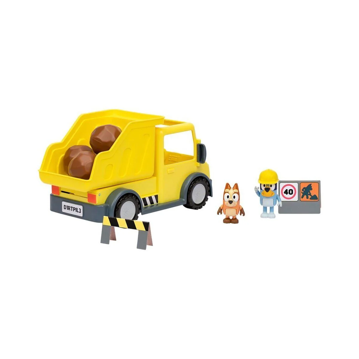 BLUEY 17673 Bluey Damperli Kamyon ve Figür Oyun Seti görsel 3