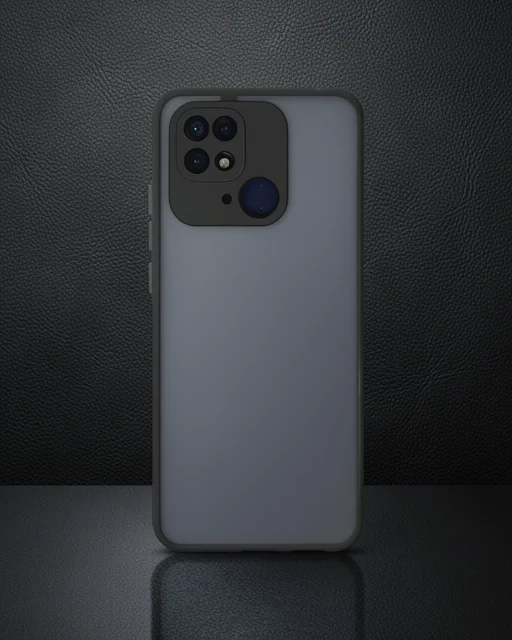 Xiaomi Redmi 10c Kılıf Montreal Silikon Kapak - Siyah