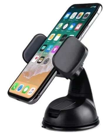 Araç İçi Torpido ve Cam Vakumlu Kısa Boy Telefon Tutucu görsel 3