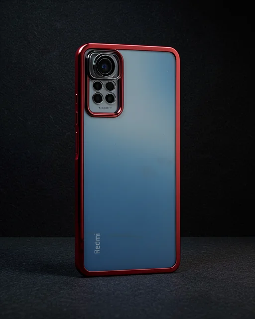 Xiaomi Redmi Note 11 Pro Kılıf Razer Lensli Silikon - Gümüş