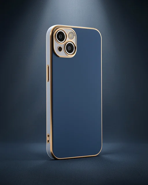 Apple İphone 13 Kılıf Volet Silikon - Mavi
