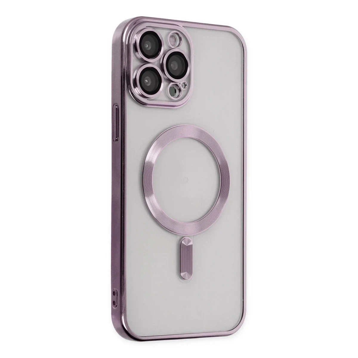 Apple iPhone 13 Pro Max Kılıf Kross Magneticsafe Kapak - Mor görsel 3
