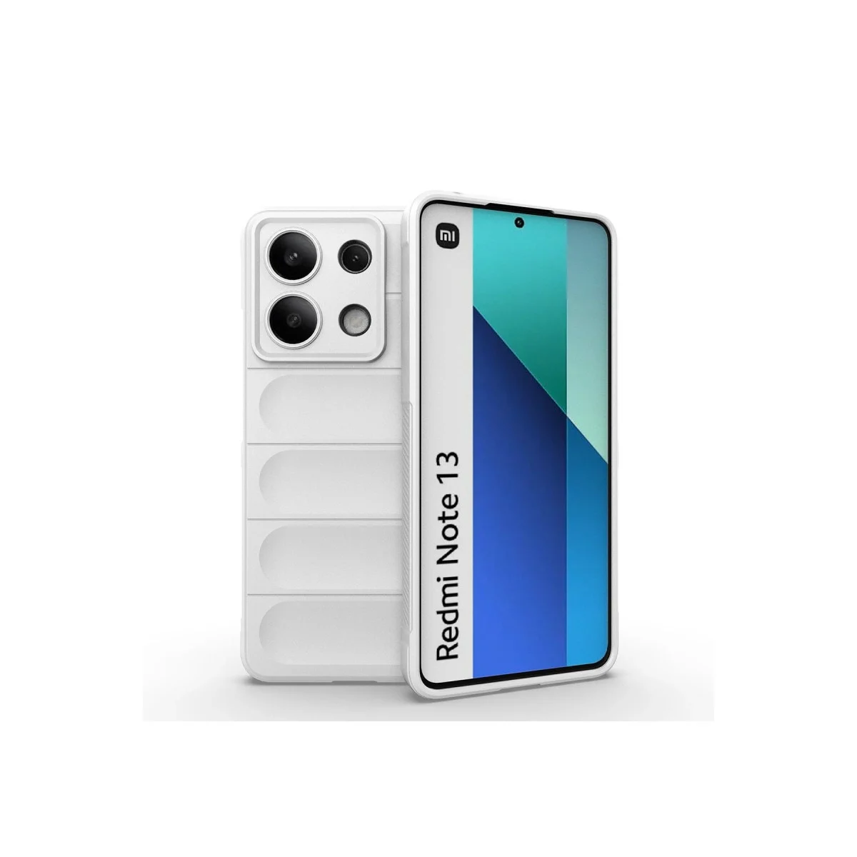 Xiao Red Note 13 4g Kılıf Optimum Silikon - Krem