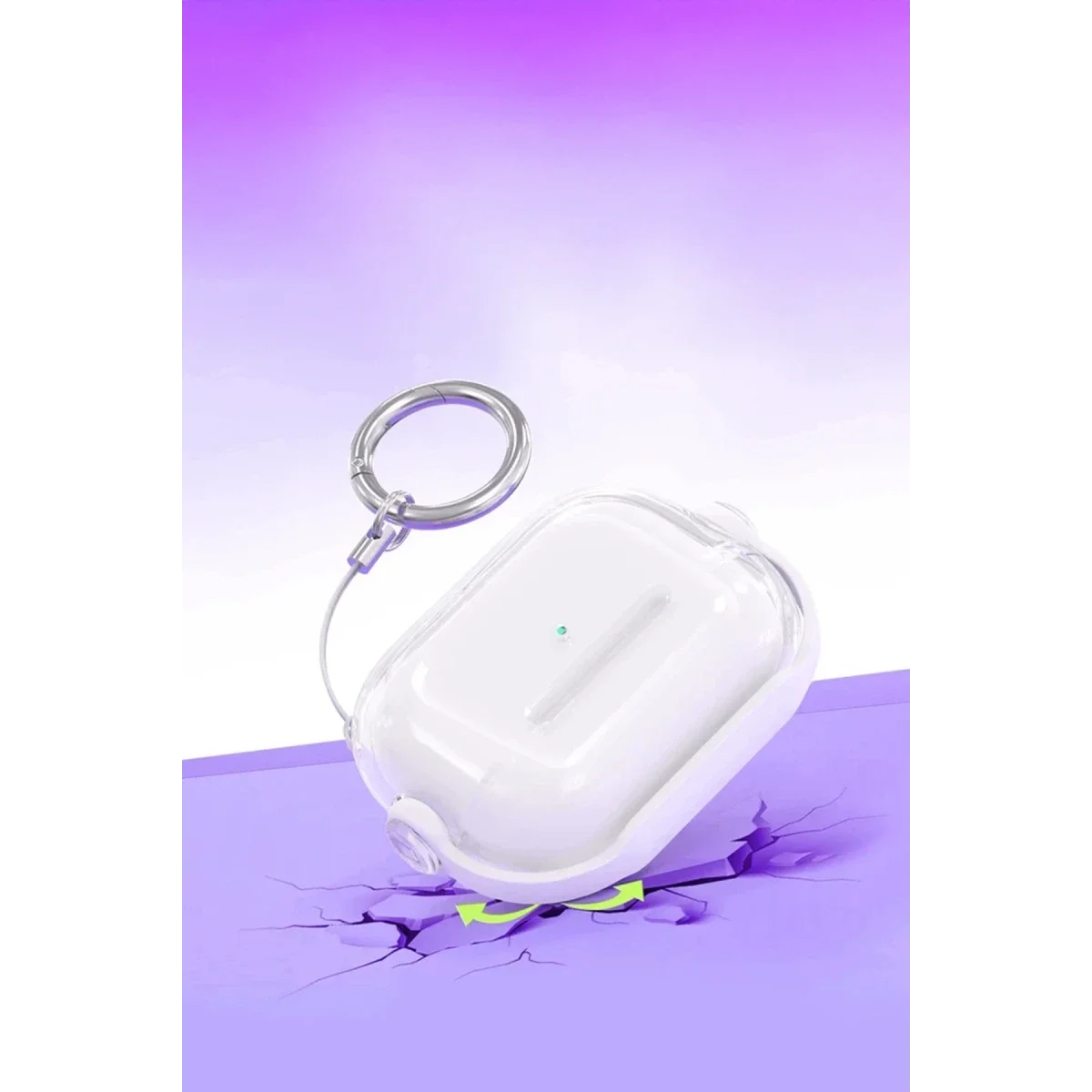 Apple Airpods Pro 3 (3.nesil) Tema Kılıf - Yeşil görsel 5