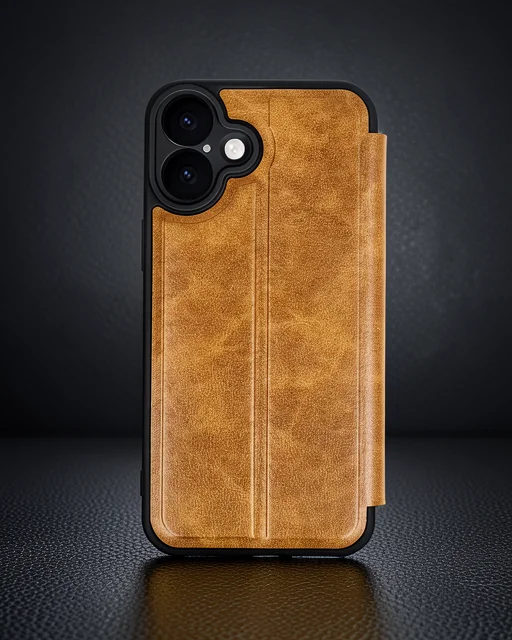 Apple İphone 16 Plus Kılıf Flip Cover - Taba
