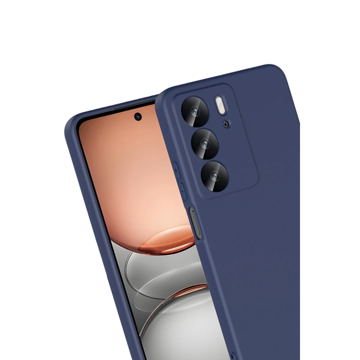 Realme C75 4g First Silikon - Lacivert görsel 3