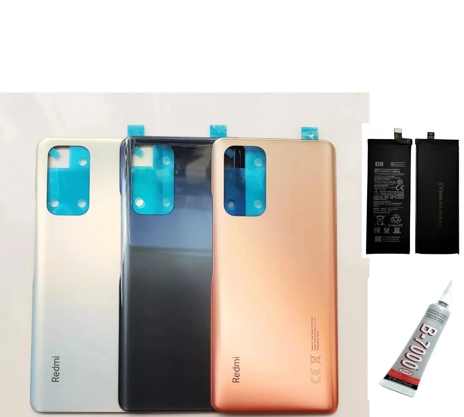 REDMİ NOTE 10 PRO Uyumlu ARKA BATARYA KAPAĞI,BATA görsel 3