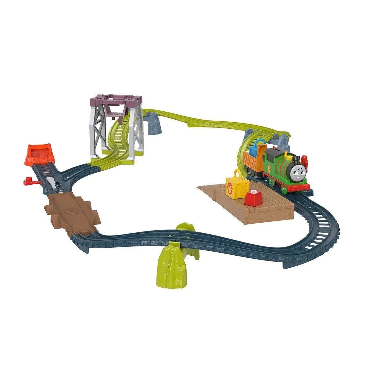 HGY78 Thomas ve Arkadaşları - Motorlu Tren Seti görsel 3