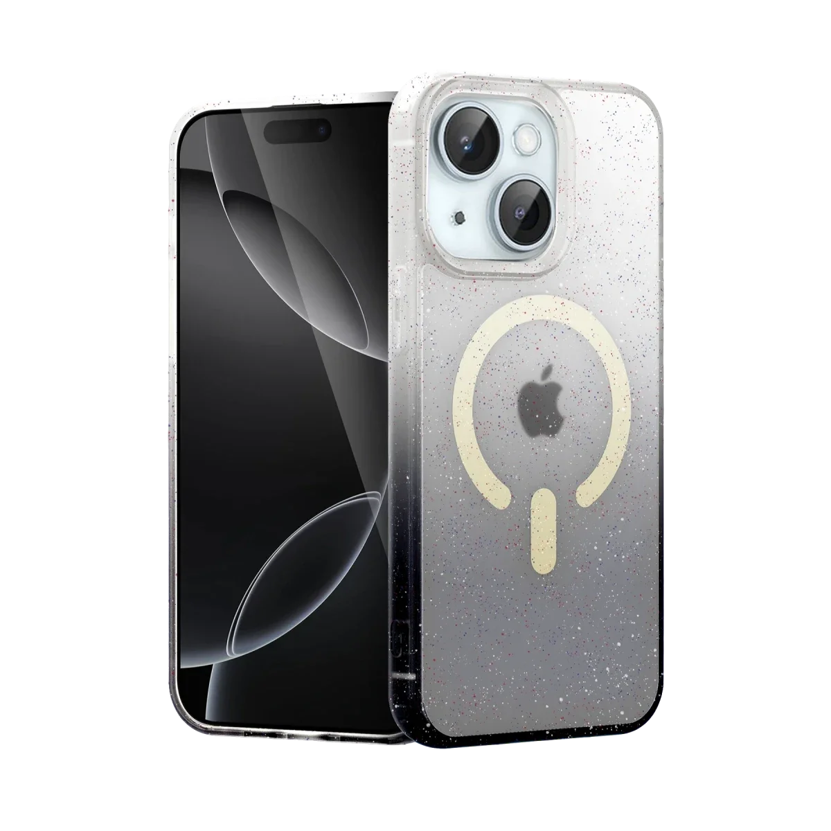 Apple iPhone 14 Pummel Shiny Magsafe Kapak - Siyah