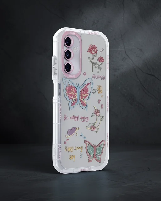Samsung Galaxy A05s Kılıf Reflexion Desenli Kapak - Desen 8