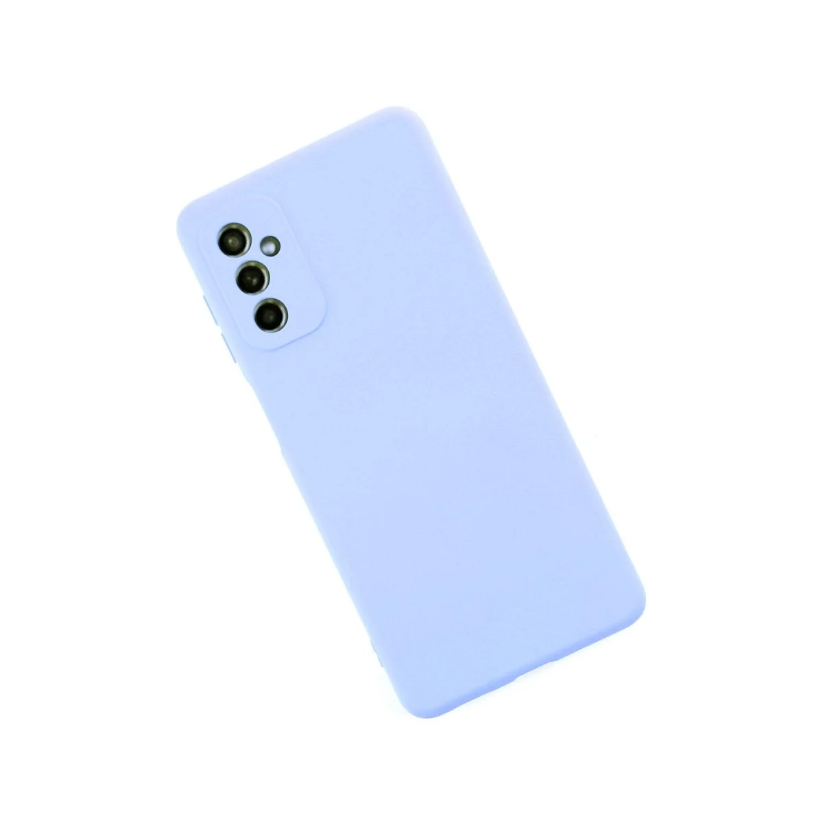 Samsung Galaxy M52 5g Kılıf Nano İçi Kadife Silikon - Lila görsel 2