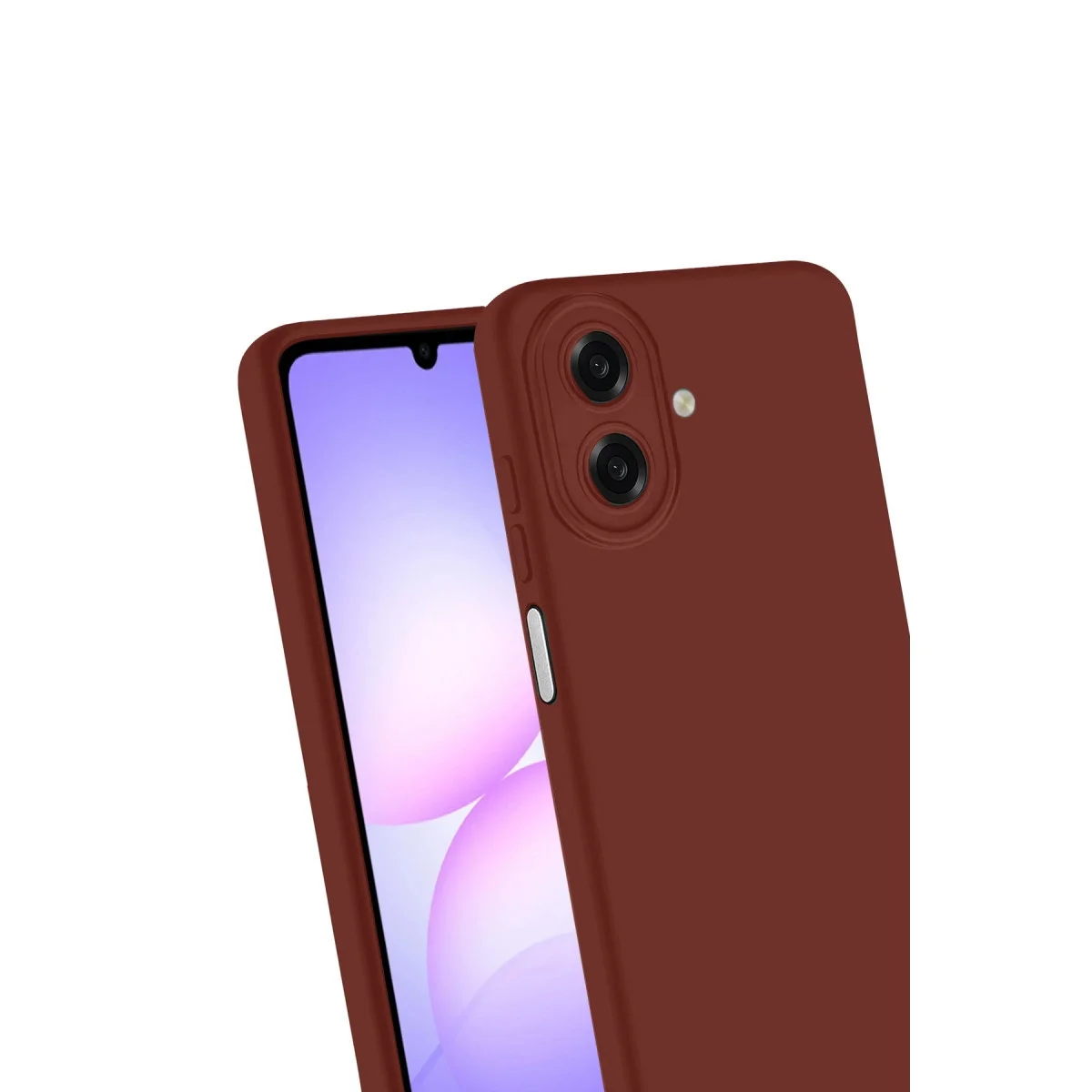Samsung Galaxy A07 4g First Silikon - Bordo görsel 3